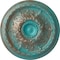 Ekena Millwork Stockport Ceiling Medallion (Fits Canopies up to 6 1/4"), 28"OD x 2 3/4"P, Copper Green Patina CM28STCGS - alternate 1